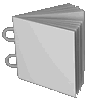 Broschüre mit Ringösen, Endformat Quadrat 14,8 cm x 14,8 cm, 20-seitig